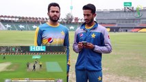 Mohammad Nawaz and Hasan Ali discussing most memorable last ball of Zalmi vs. Gladiators match