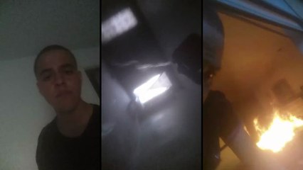 Il se venge de sa copine en mettant le feu à la maison