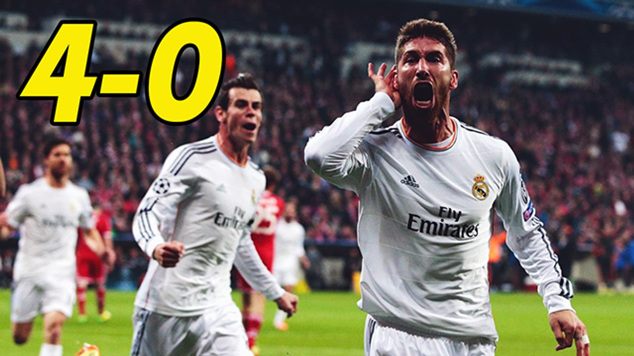 Bayern Munich vs Real Madrid 0-4 ● Goals and Highlights Champions League 2013-14