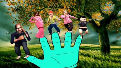 Domestic Animals Finger Family Rhymes Collections Cow | Cartoon 3D Rhymes For Children