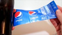 Como hacer una botella de Pepsi comestible Postre de gelatina