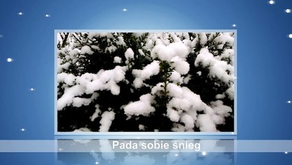 Pada sobie śnieg