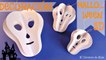 Decoración para Halloween/Día de los Muertos, Calavera 3D, Paper Skull, Halloween Decoration