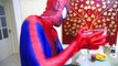 Spiderman vs Frozen Elsa Prank Challenge, Joker Poo and Fart Fun Superheroes Movie In real