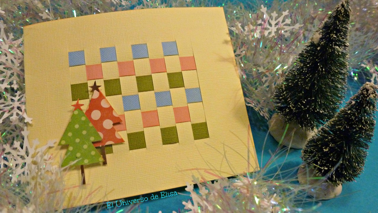 Diy, Manualidades para Navidad, Tarjeta de Felicitación Navideña muy Fácil y rápido