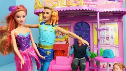 в и к и Анна Барби ванна по бы куб Дисней-диски доч замороженный замороженные лед Русалка Майк играть в с