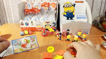 Миньоны сюрприз Игрушки презренный меня 2. миньоны играть-DOH