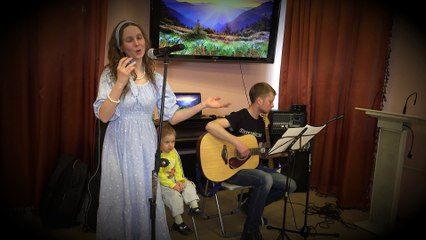 Юлия Вятржик и Алексей Саньков.