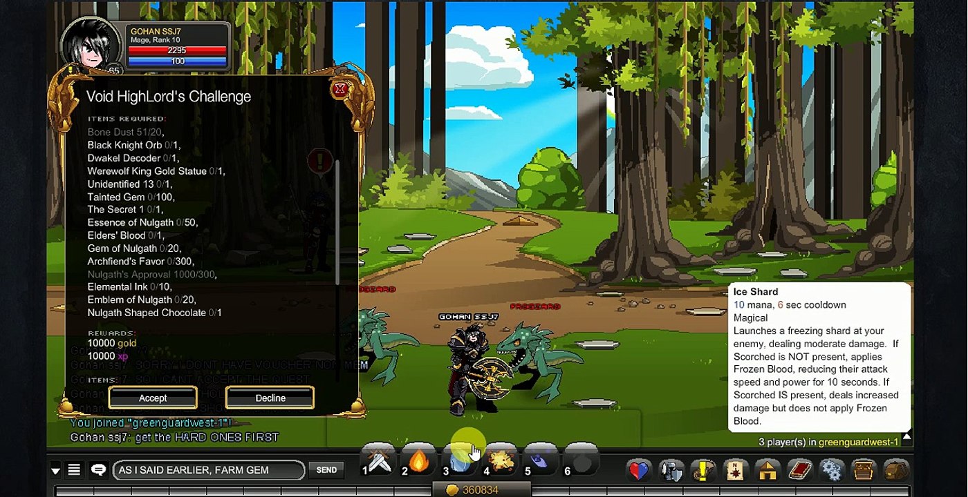 AQW HOW TO GET VOID HIGHLORD CLASS COMPLETE GUIDE video Dailymotion