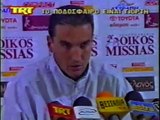 23η ΑΕΛ-Καστοριά 3-0 2003-04 Δηλώσεις Κώστας Κατσάρας