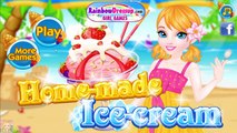 Homemade Ice Cream Maker Game - Ice Cream Cooking Games - Funny Baby Games