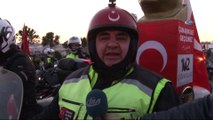 Motosikletciler ’18 Mart Çanakkale Zaferi ve Şehitleri Anma Günü’ için sürdü