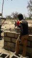 construction des latrines à Bendatoéga (Burkina Faso)