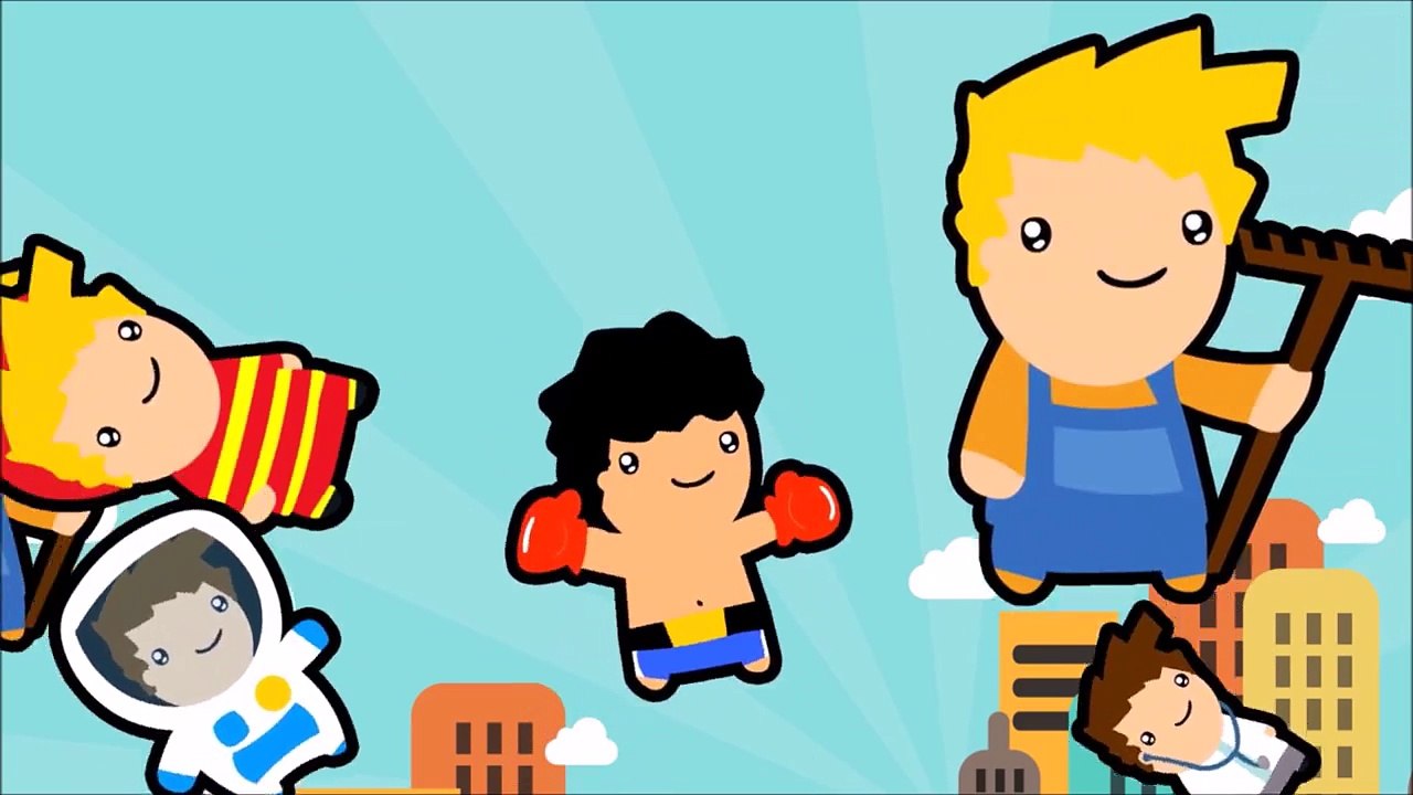 Finger Family - Jobs | Nursery Rhymes & Kids Songs - ABCkidTV