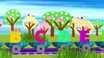 Bob The Train | ABC song | Alphabets song | nursery rhymes | 3d rhymes