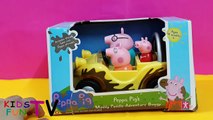 Peppa Pig Car Toys Muddy Puddle Adventure Buggy Car Toys Full English Episode KidsFunTV Pe