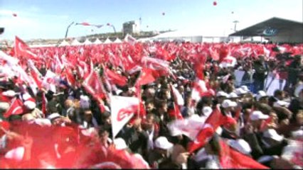 Başbakan Binali Yıldırım Çanakkale 1915 Köprüsü'nün Temelini Attı