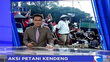 Belum Temui Presiden, Aksi Cor Kaki dengan Semen Masih Digelar