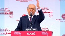 Bahçeli, İlk 'Evet' Mitingini Elazığ'da Yaptı! Kılıçdaroğlu'nu Topa Tuttu