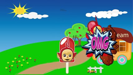 paw patrol transforms into teletubbies / five little monkeys jumping on the bed baby song