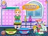 Interesting Baby Juliet Washing Clothes Video-Baby Games-Educational Washing Games