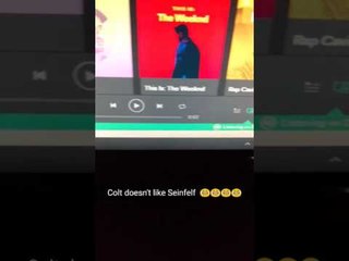 Brotherly Tension as One Controls the Music the Other Hears