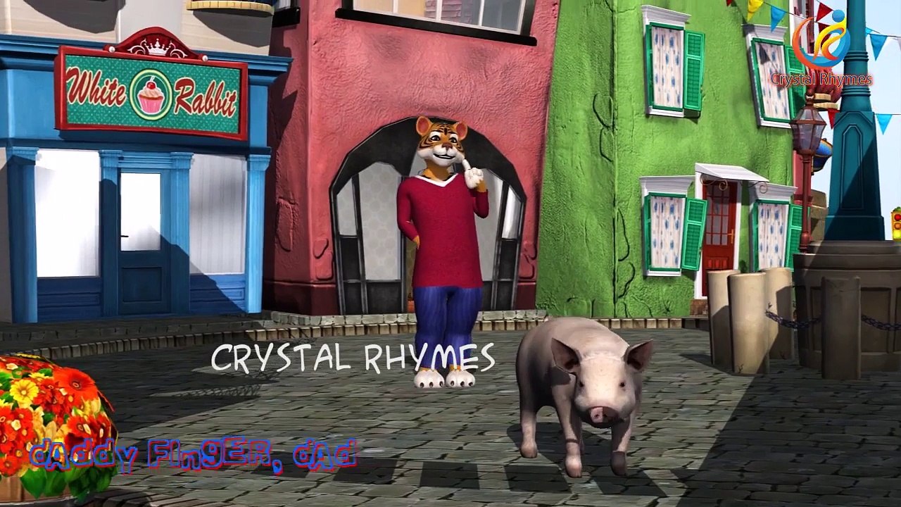 Животное анимационный мультфильм Дети крокодил динозавры Семья палец к к к к к к питомник рифмы против |