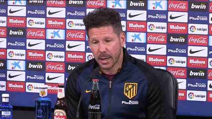 Simeone: "Leicester ha dejado afuera a uno de los mejores equipos de la Liga"