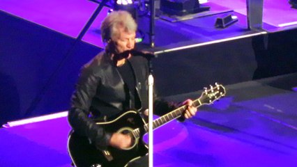 Bon Jovi performs 'We Weren't Born To Follow' Memphis March 16 2017