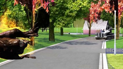 Police Dinosaurs Gorilla Finger Family Songs For Children | Animals Police 3D Animation Ca