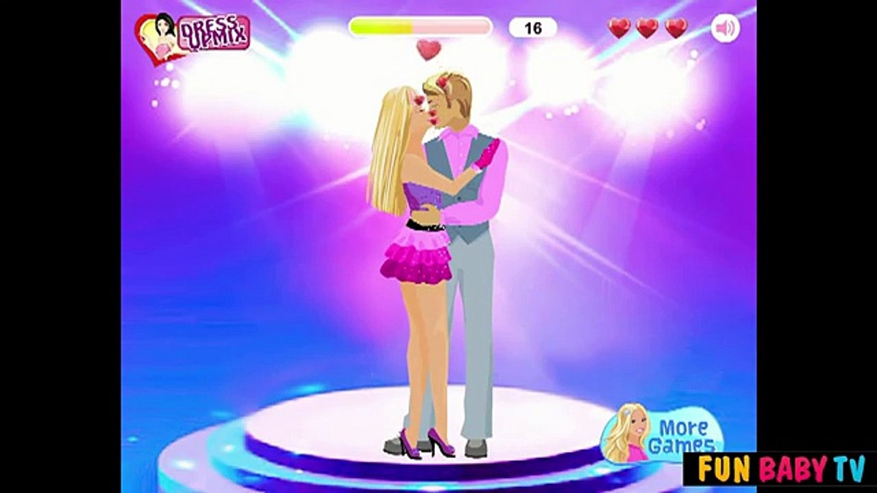 Barbie Spa Love Kiss Video - Barbie Kissing Games for Girl and Boy Barbie and Ken are kiss