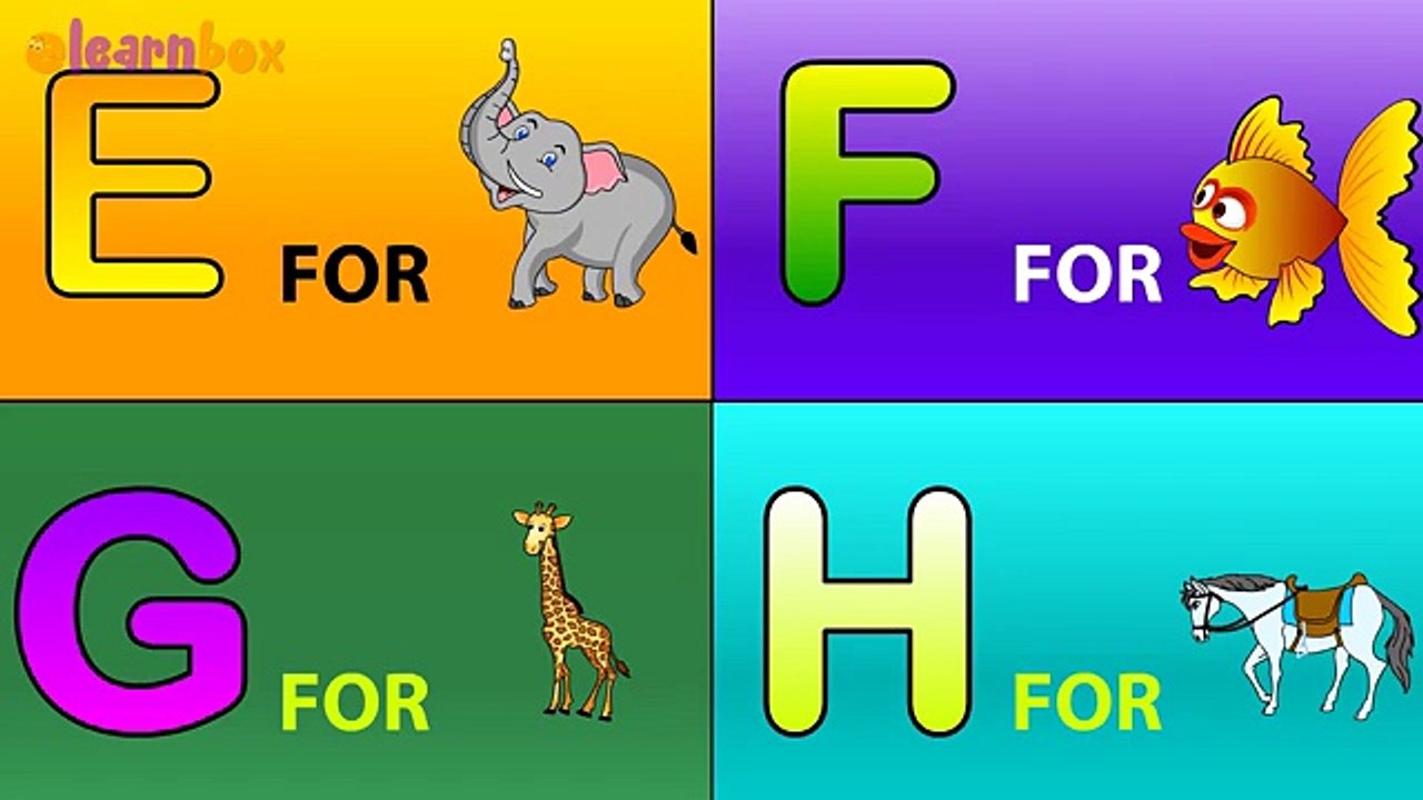 A is for apple Nursery Rhymes! Animated Alphabet ABC Songs for children