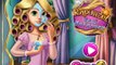 Дисней Принцесса Рапунцель мамочка реальная макияж игра весело Игры для девушки