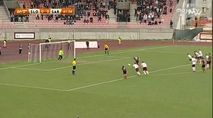 FK Sloboda - FK Sarajevo / 1:0 Zec (p)