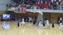 白子 vs 東海大四 (延長) 中学バスケ 2015 岩手全中 男子決勝トーナメント１回戦