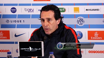 Emery : "Demain, c'est un grand match, c'est une opportunité de montrer que c’était un accident"