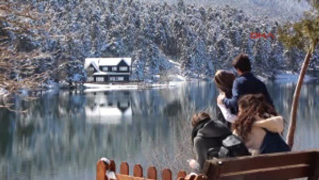 Bolu Gölcük'te Kar Güzelliği