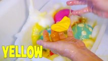 Funny Face Learn colours balloons Foam Bath -  Colors Finger Nursery Finger Family Kids-2GVWjfbfHhQ