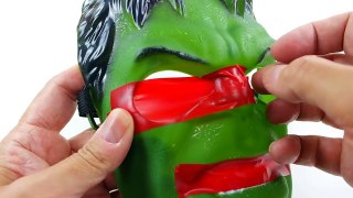 How To Make 'Kinetic Sand Hulk Mask' Fun & Easy DIY Superhero!-nTgb3B8Bxwc