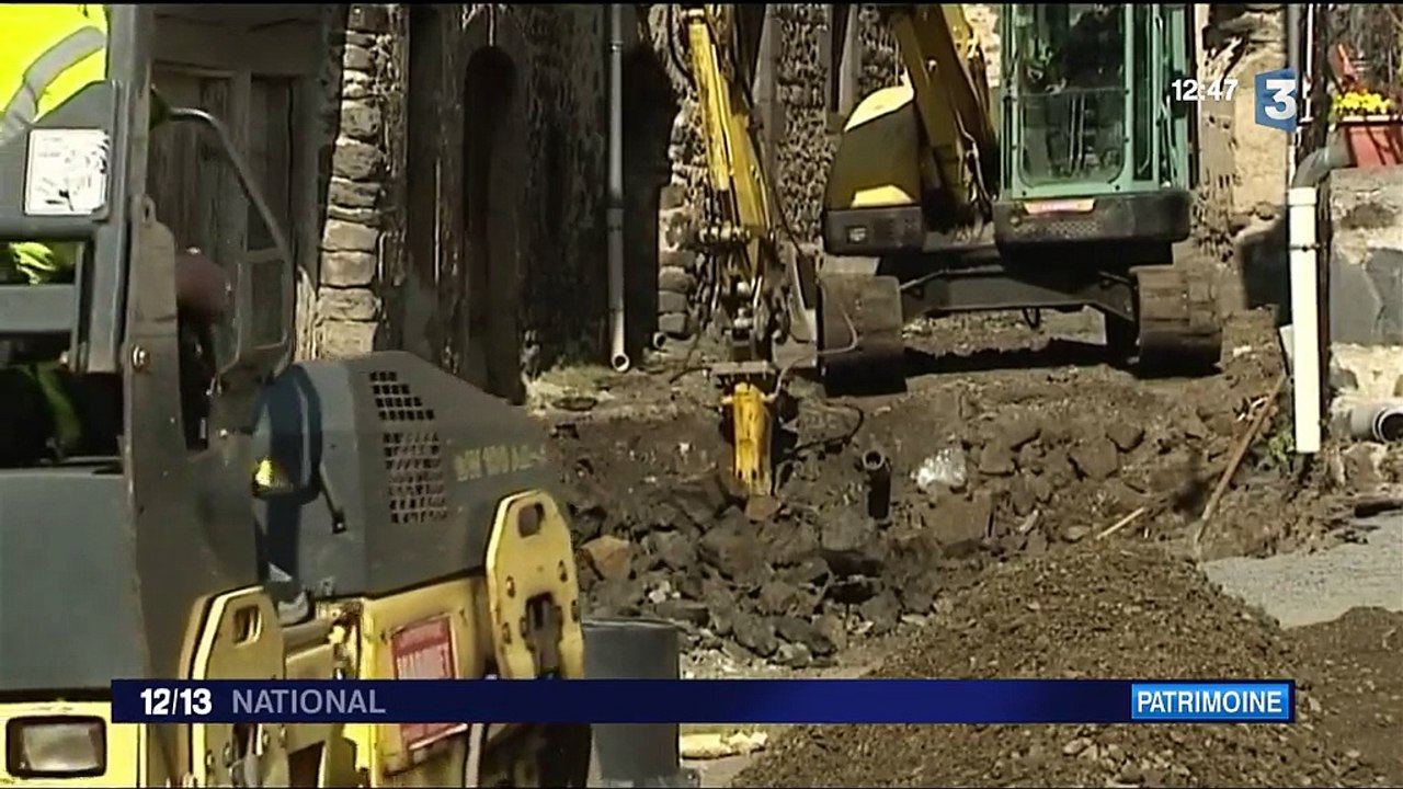 Le label "petites cités de caractère" attribué à Chilhac en Haute-Loire
