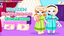 Frozen Sisters Baby Elsa & Anna Bedtime - Frozen Games For Kids
