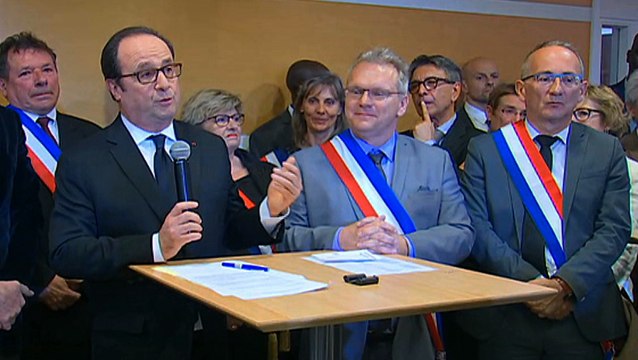 Discours à la mairie de Crolles