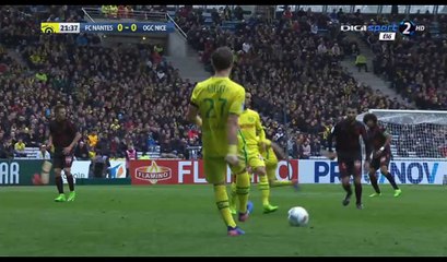 Emiliano Sala Goal HD - Nantes 1-0 Nice - 18.03.2017