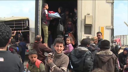 موجة نزوح غير مسبوقة من غربي الموصل