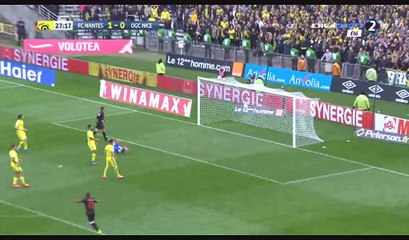 Jean Michael Seri Goal HD - Nantes 1-1 Nice - 18.03.2017