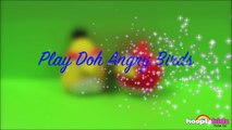 Make Play Doh Angry Birds with HooplaKidz How To _ Learn Amazing Crafts with Play Doh Videos-v2cGyBW4eis
