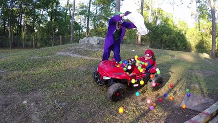 Spiderman vs Joker Crazy Clown Prank Superhero Fun in Real Life!-bjmpnoP99IY