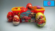 Открытие дисней легковые автомобили сюрприз яйцо Корзина Яйца заполненный с Игрушки Конфеты и весело
