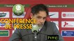 Conférence de presse Stade Brestois 29 - Stade Lavallois (3-0) : Jean-Marc FURLAN (BREST) - Marco SIMONE (LAVAL) - 2016/2017