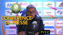 Conférence de presse FBBP 01 - ESTAC Troyes (2-4) : Hervé DELLA MAGGIORE (BBP) - Jean-Louis GARCIA (ESTAC) - 2016/2017